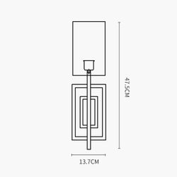 Настенный Светильник Stenen H76.5 By Imperiumloft