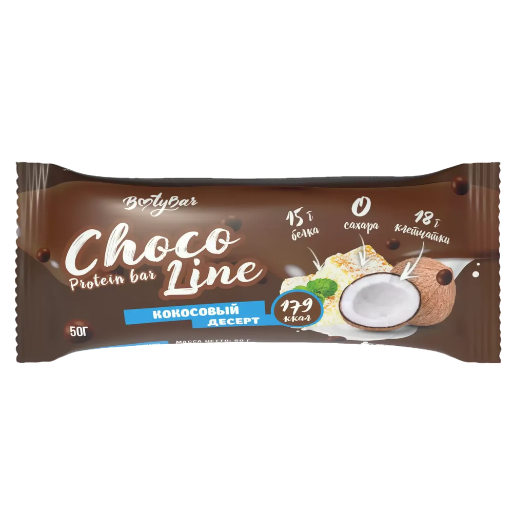 BootyBar Chocolate Line 50гр , Протеиновый батончик