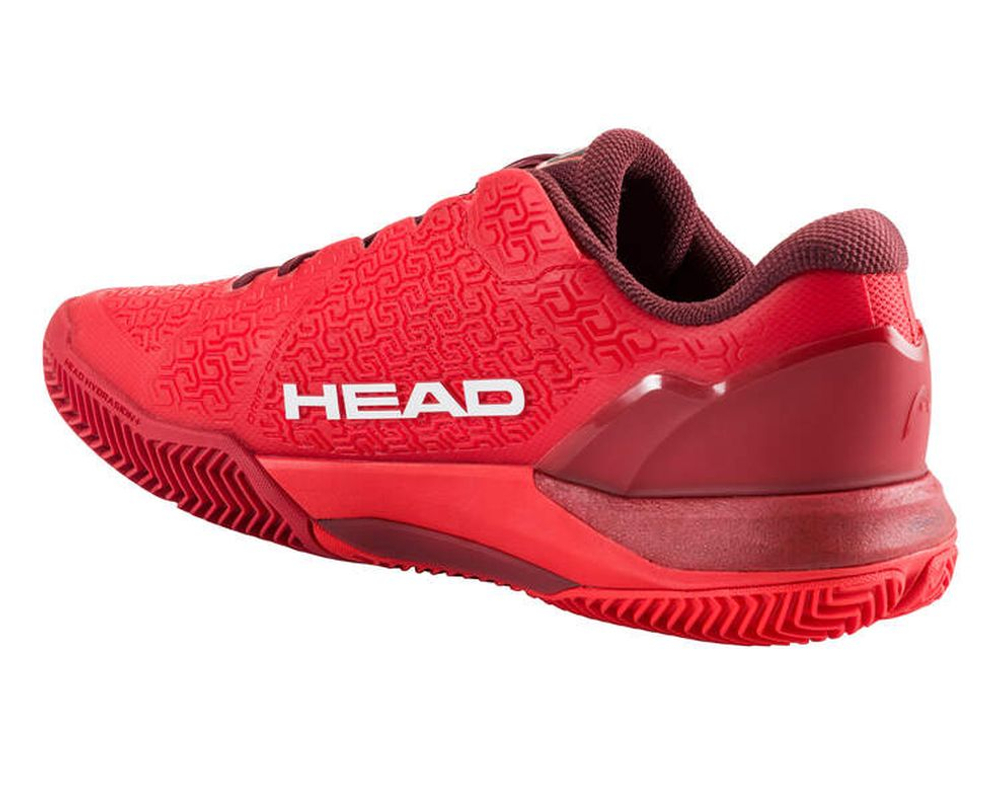 Мужские теннисные кроссовки Head Revolt Pro Clay 5.0 - red/dark red
