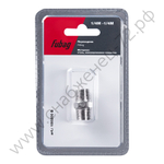 FUBAG Переходник 1/4 дюйма M на 1/4 дюйма М, блистер 1 шт