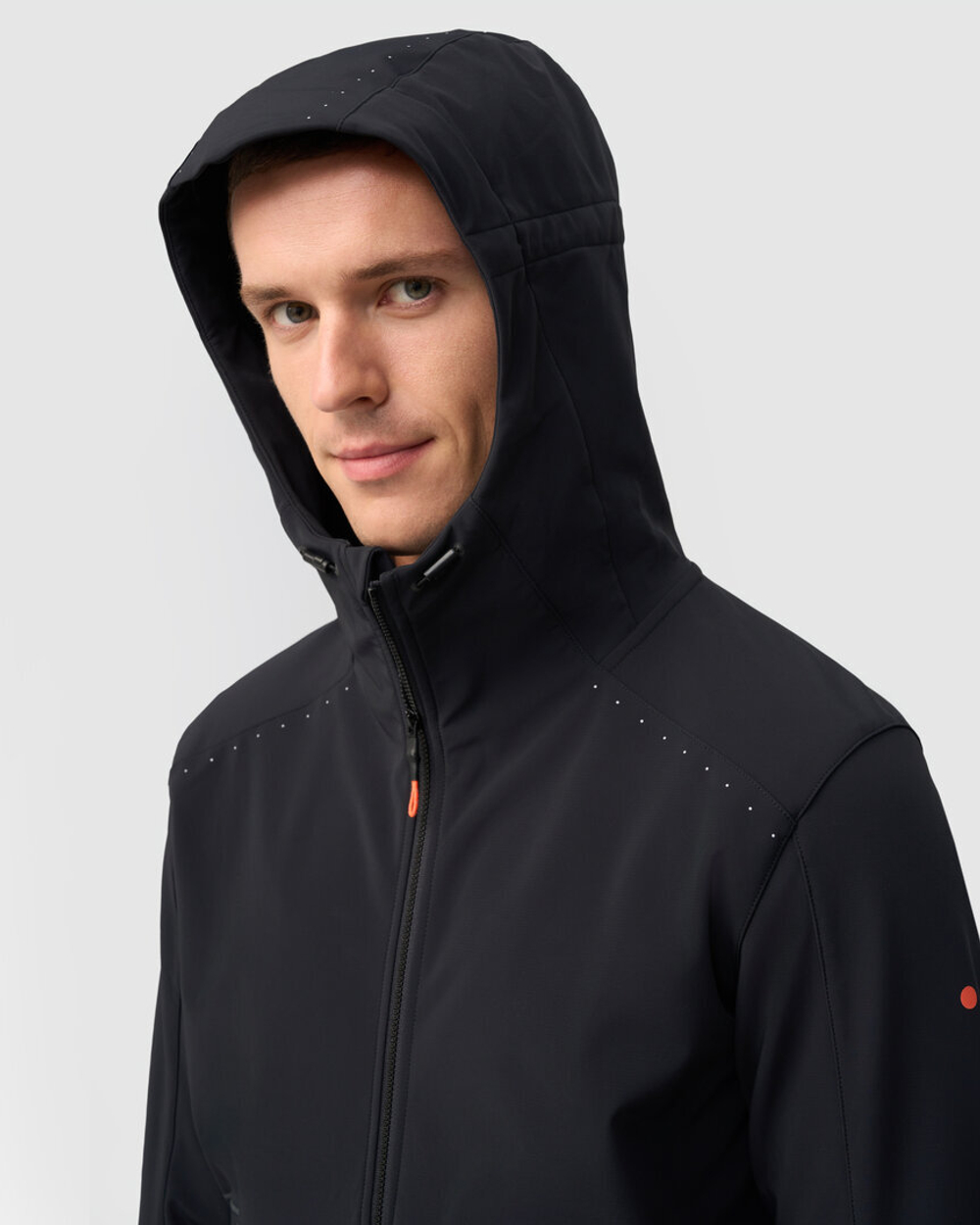 Зимняя беговая куртка GRI Темп 5.0 мужская чёрная