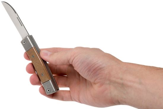 Складной нож Lion Steel "BestMan" L/BM13 CVN c клинком из стали Böhler M390 Microclean®, рукоять микарта
