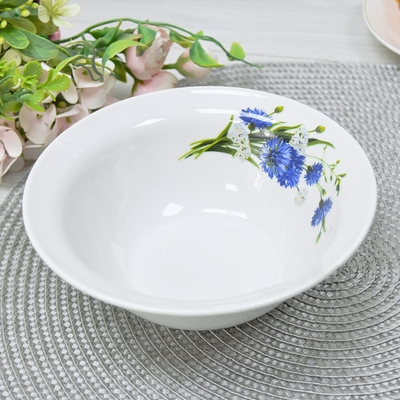 Миска 550мл форма Идиллия Васильки
