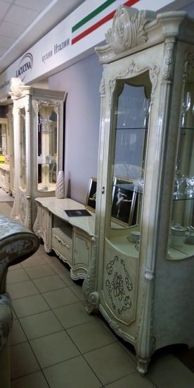 Гостиная модульная МАРСЕЛЛА-1 корень ясеня глянец