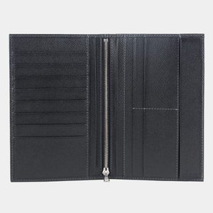 Кошелек Secret+ из кожи сафьяно, черного цвета