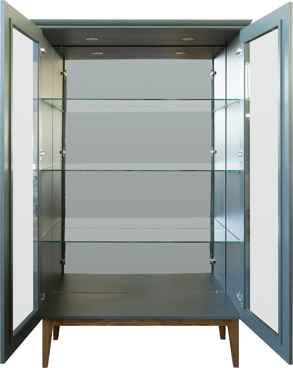 Шкаф с витриной 2д «Дольче» П3.597.0.02