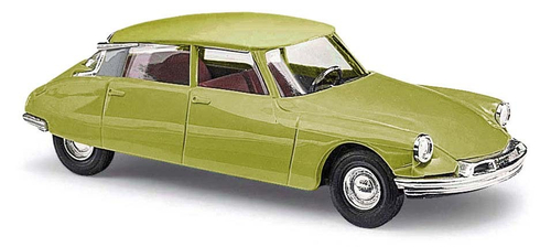 Автомобиль Citroën DS19, желто-зеленый (H0)