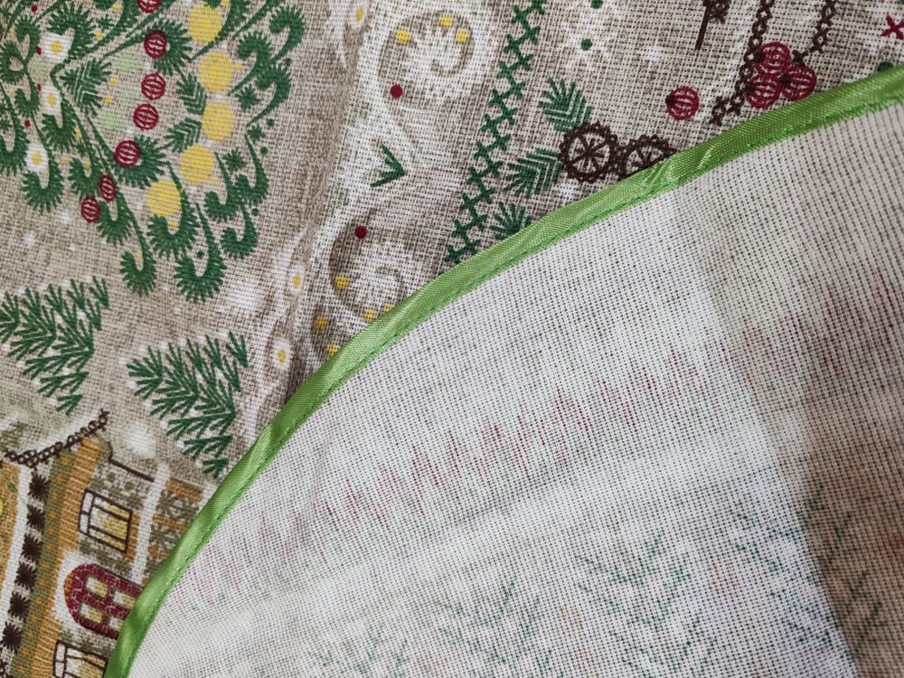 Полотенце кухонное, круглое, 2 шт, вафельное полотно