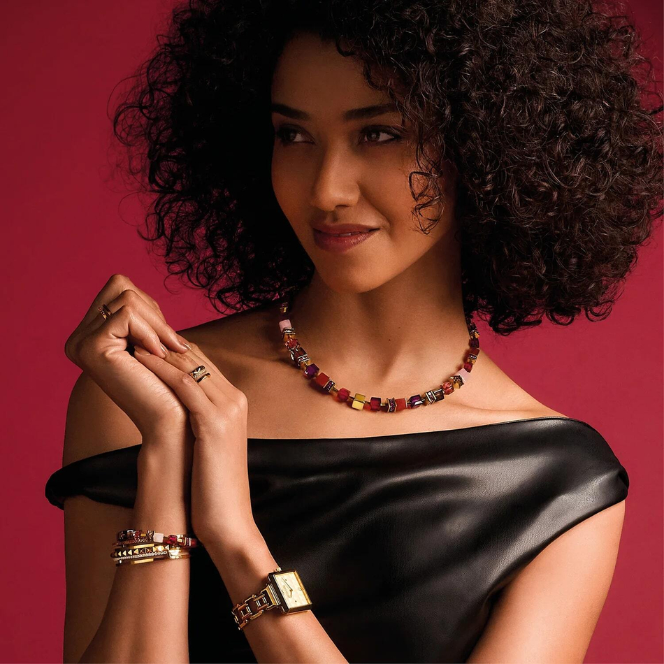 Колье Coeur de Lion Red-Gold 3039/10-0316
