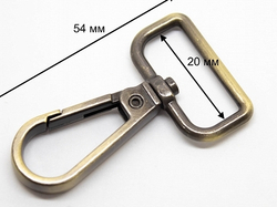 Карабин 20мм Антик