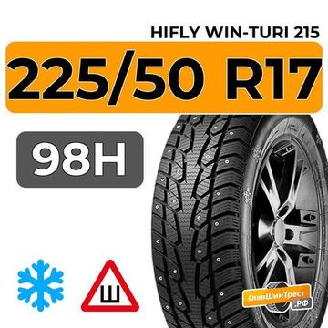 HiFly Win-Turi 215 225/50 R17 98H XL шип.