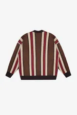 Кардиган Ruff Global Shadow Stripes коричневый