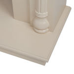 Каминокомплект Real Flame Dacota WT с очагом Majestic Lux Brass