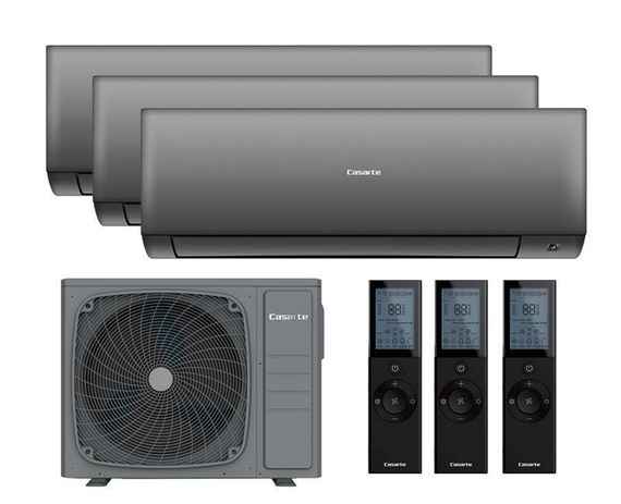 Мульти сплит-система Casarte 3 x CAS25CX1/R3-B / 3U55CM1/R3