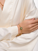 Браслет "Green gess" Gold