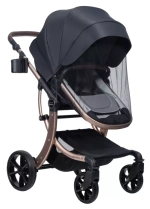 Коляска трансформер Aimile Original New Gold (Чёрное Золото NDG-5)