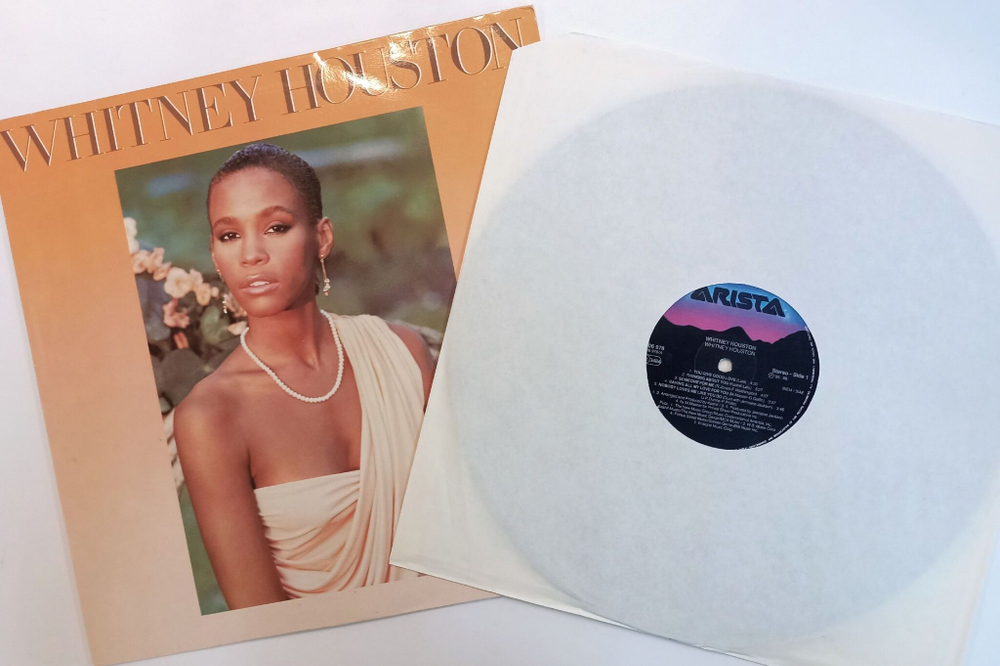 Винтажная виниловая пластинка LP Whitney Houston (Italy 1985)