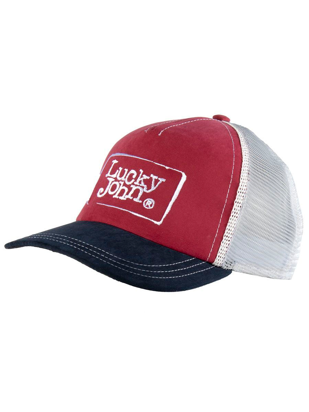 Бейсболка Lucky John SUMMER RED 04 р.XL