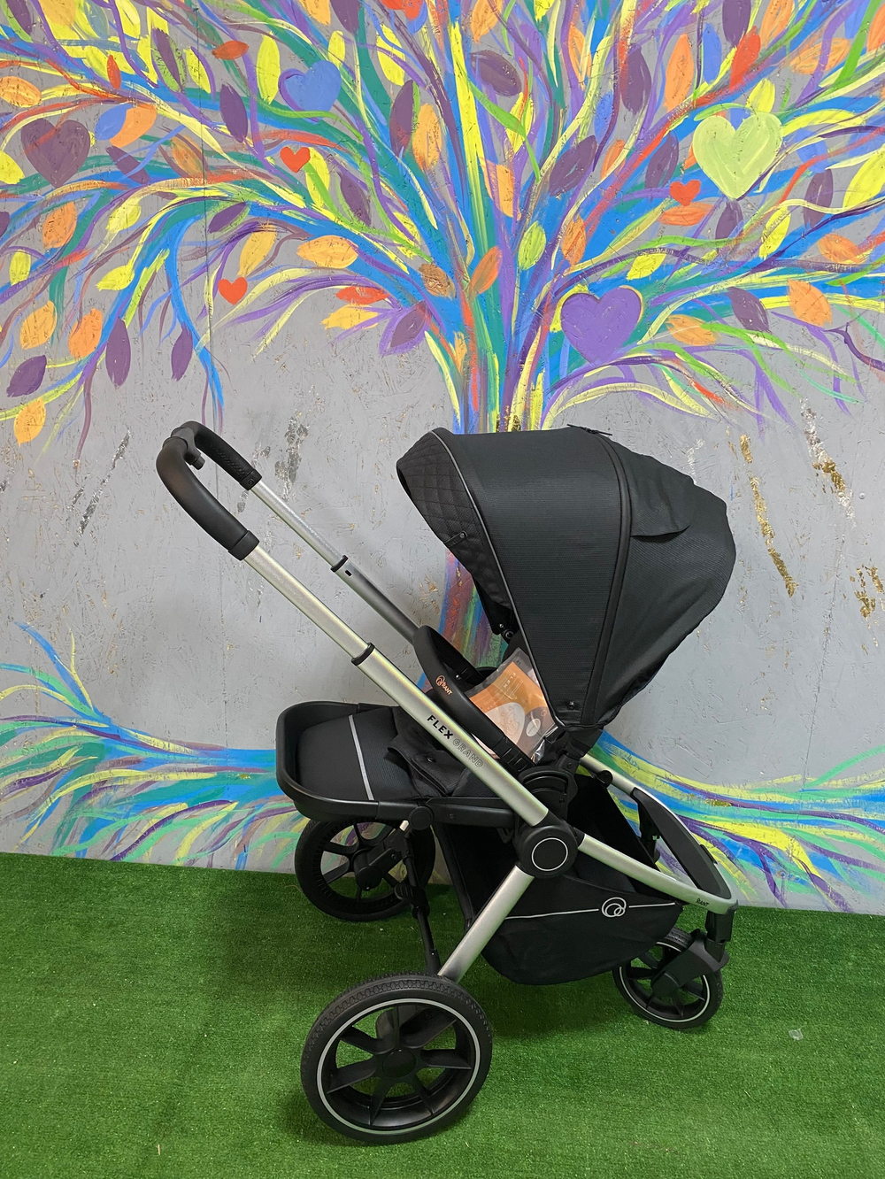 Коляска детская "FLEX GRAND" (3в1) RA073 Midnigt Black