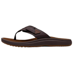 Clarks Rubber Sole Abrasion Resistant Flip Flops Men"s Brown