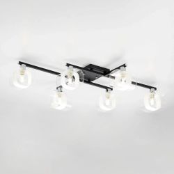 Citilux Вирта CL139165 Люстра потолочная Чёрная Матовая