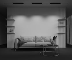 Трековый однофазный светодиодный светильник Maytoni   TR010-1-20W4K-M-B