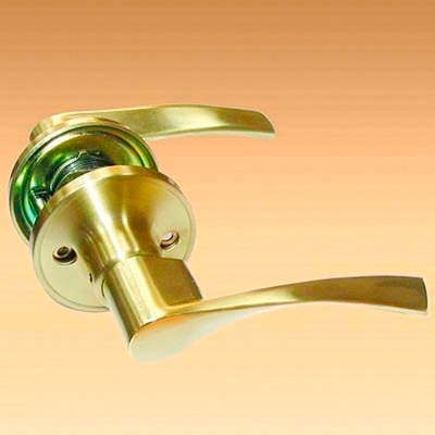 РАСПРОДАЖА Ручка KORAL  762 SB/PS мат. золото защелка (617-070)