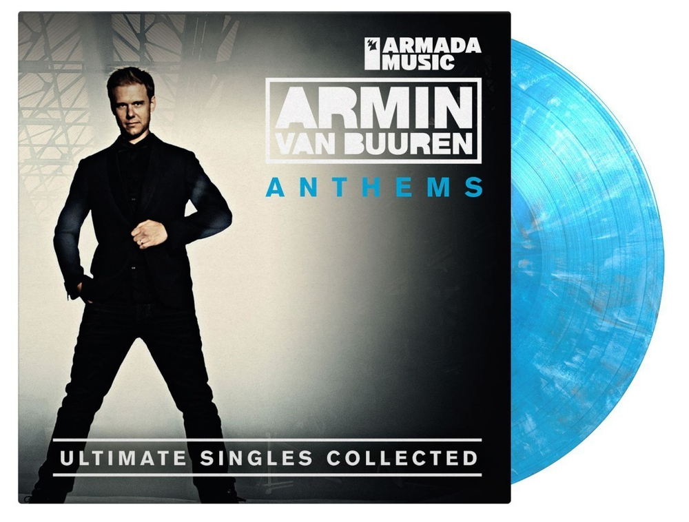 LP: Armin van Buuren — «Anthems (Ultimate Singles Collected)» (2014/2023) [2LP Black & White Marbled
