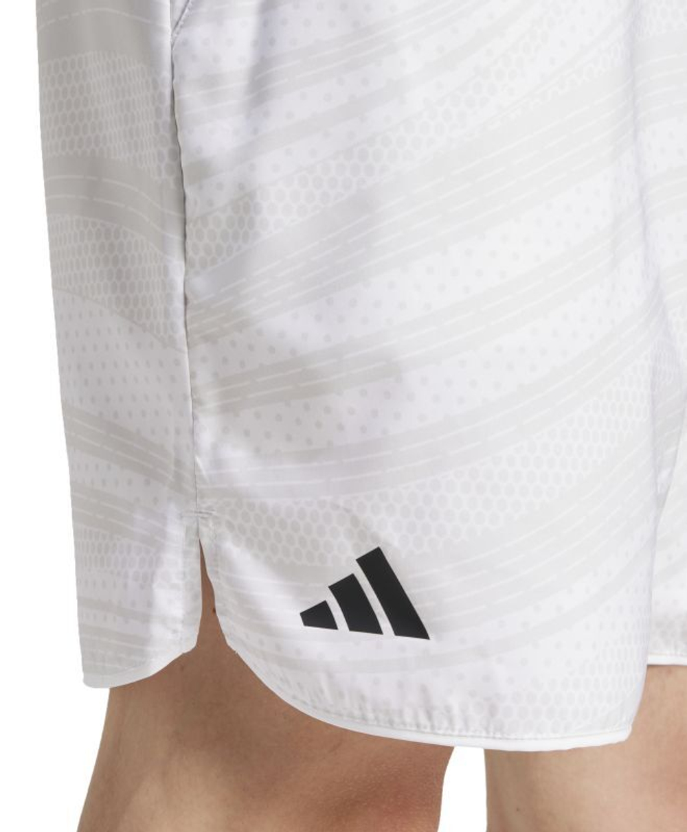 Мужские теннисные шорты Adidas Climacool Graphic 7" - белый