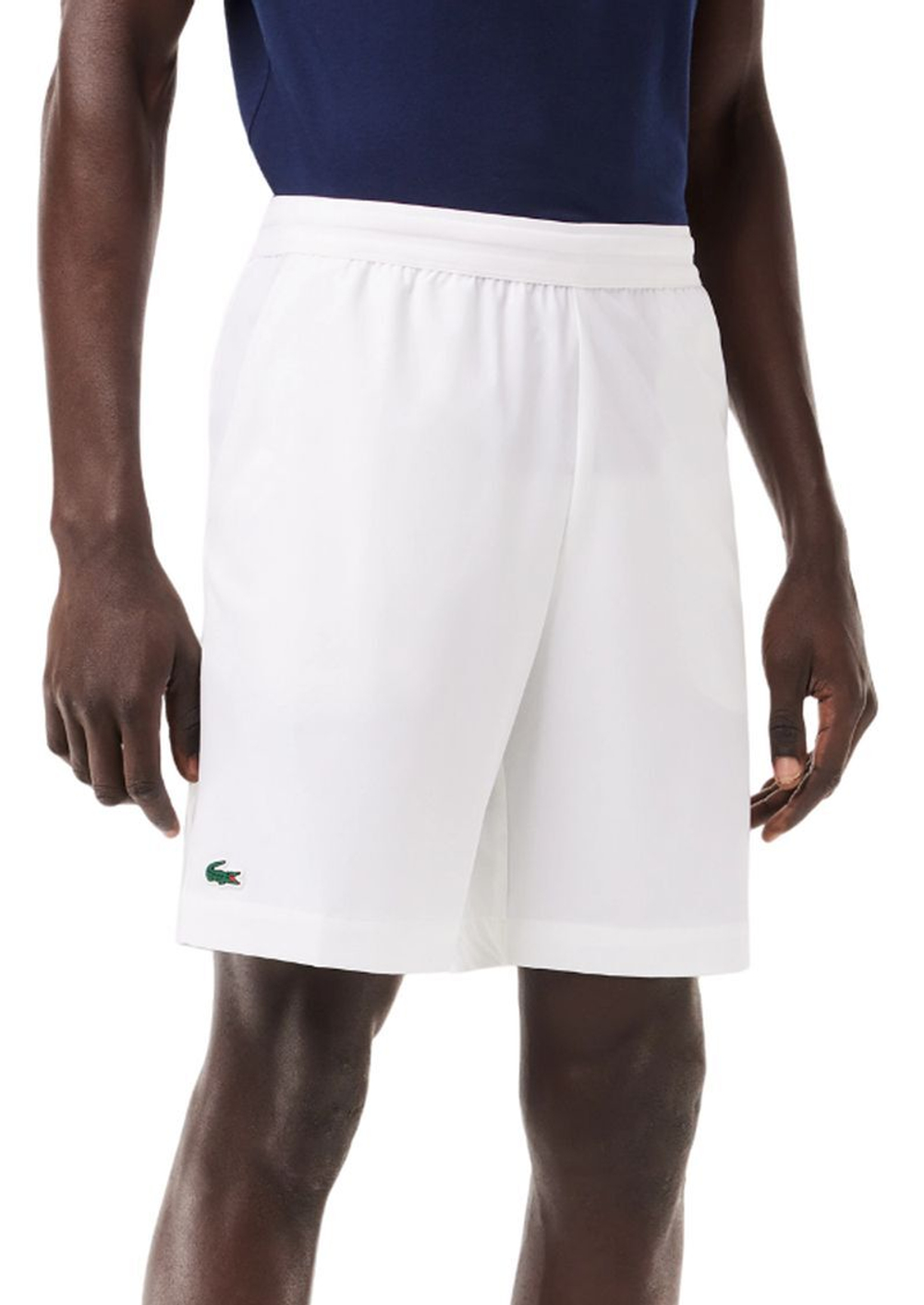 Мужские теннисные шорты Lacoste Sweatsuit Ultra-Dry Regular Fit Tennis Shorts - белый