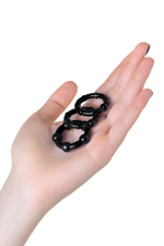 Набор колец A-Toys by TOYFA, TPE, силикон, черные, Ø 3,5/3/2 см
