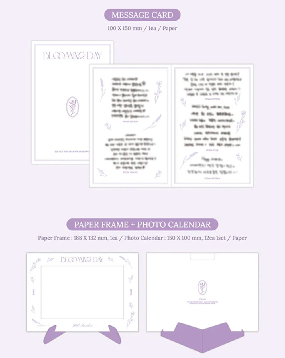 (G)I-DLE - 2023 Season's Greetings BLOOMING DAY