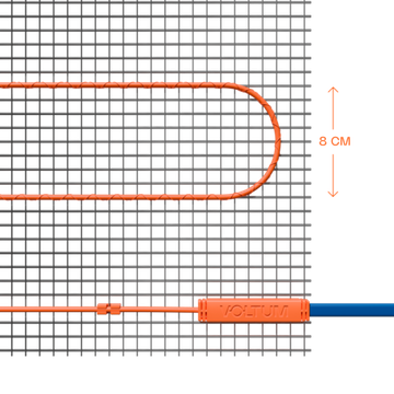 Нагревательный мат VLT01-150-2.5 Voltum