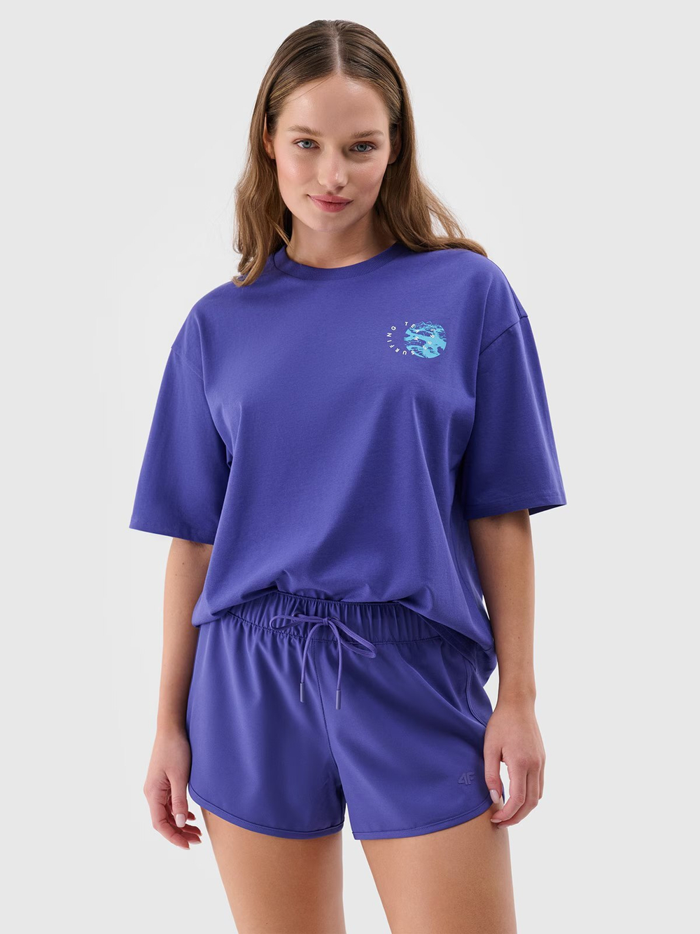 Шорты женские для плавания 4F BOARD SHORTS F103 VIOLET