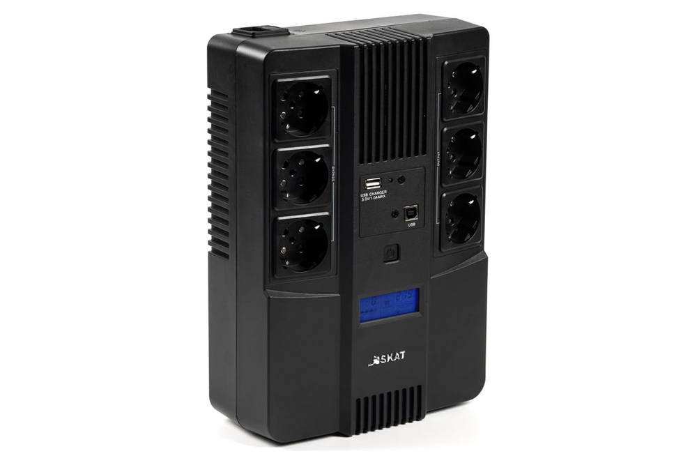 ИСТОЧНИК БЕСПЕРЕБОЙНОГО ПИТАНИЯ SKAT-UPS 800-AID-IN-1x9