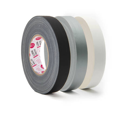 Клейкая лента Gaffer Tape@ultraMATT - Гаффа тейп 25мм/50м - Серебро/Серый