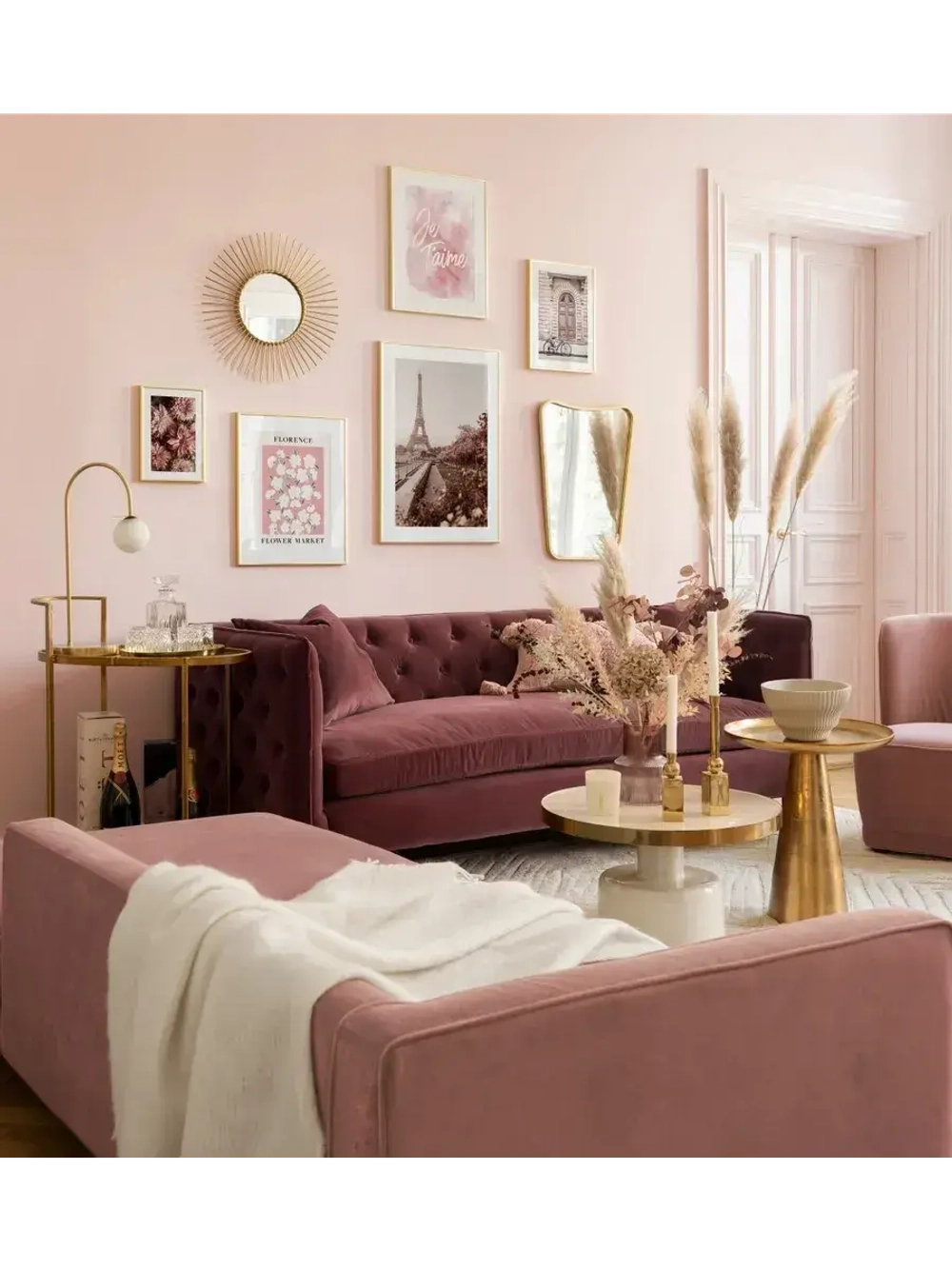 Металлическая рамка для постера 45х55 см