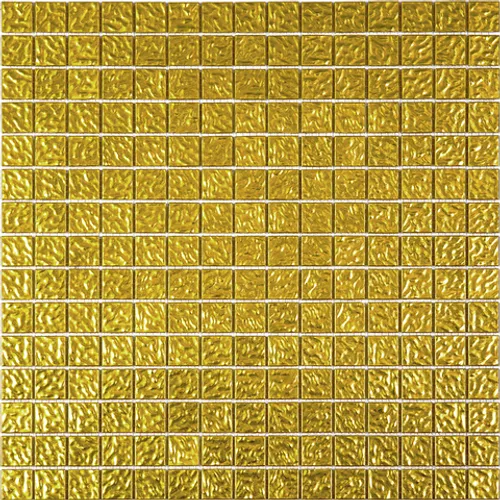 GMF02-20Y Мозаика с золотом Gold квадрат глянцевый