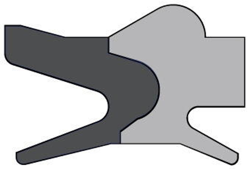 A854-040 NBR Пневматическое грязесъёмное уплотнение штока для тяжёлых условий эксплуатации 40-50-11