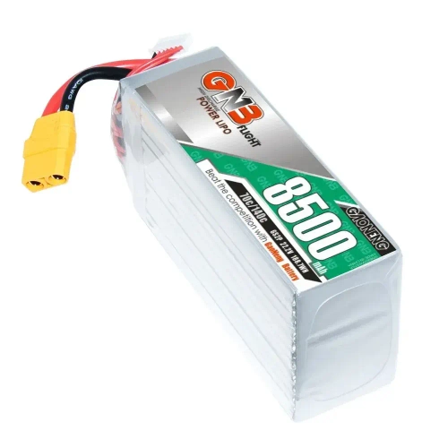 Аккумулятор GNB 8500 mAh 70/140С XT60 6S 22.2V