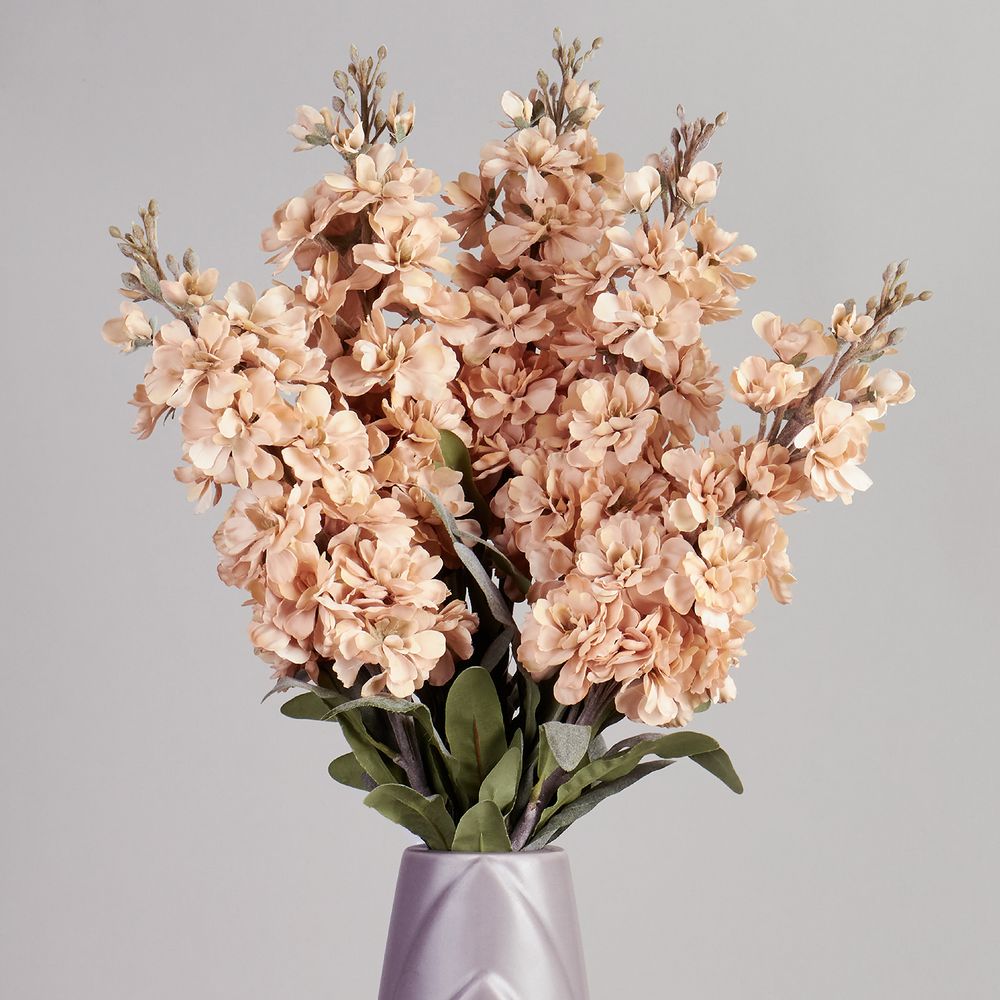 ЦВЕТОК ИСКУССТВЕННЫЙ "ДЕЛЬФИНИУМ" ВЫСОТА=81СМ. (МАЛ=12 ШТ/КОР=48ШТ.)