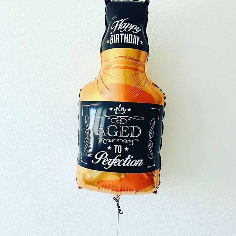 Шар (29"/74 см) Фигура, Бутылка Виски