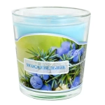 Свеча ароматическая в стакане Можжевельник