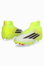Бутсы adidas F50 League Mid FG/MG Junior - желтый
