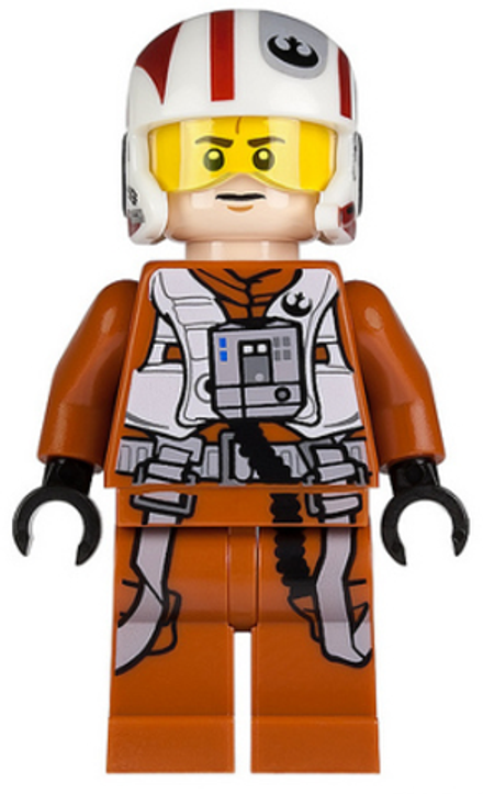 Минифигурка LEGO sw0659 Пилот сопротивления (X-wing)