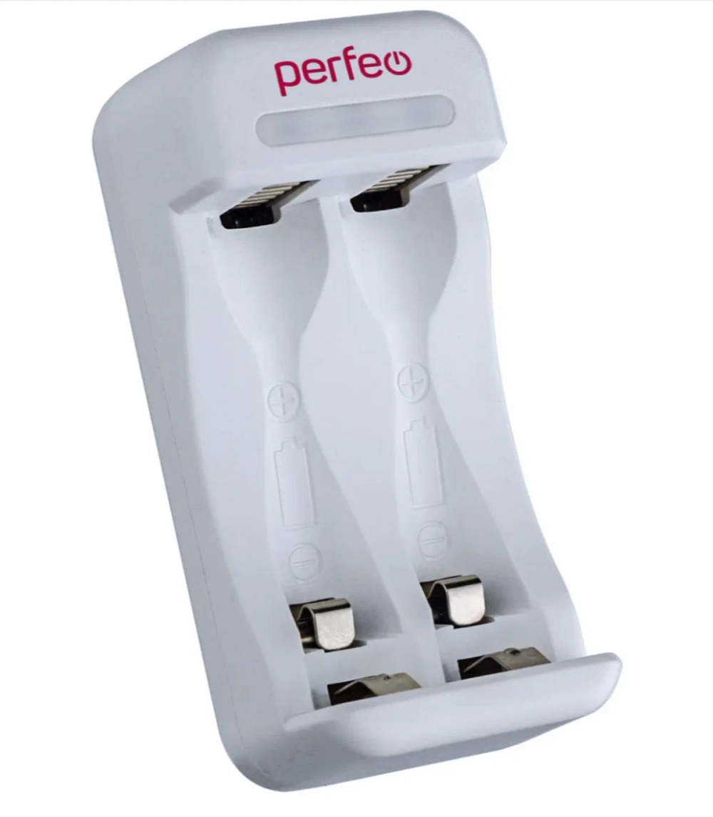 Зарядное от USB аккумуляторов AA/AAA 2-слота PERFEO PF-UN-210