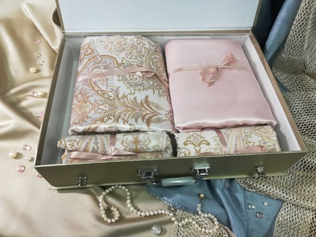 Постельное белье 2 спальное евро Luxe Dream Моника