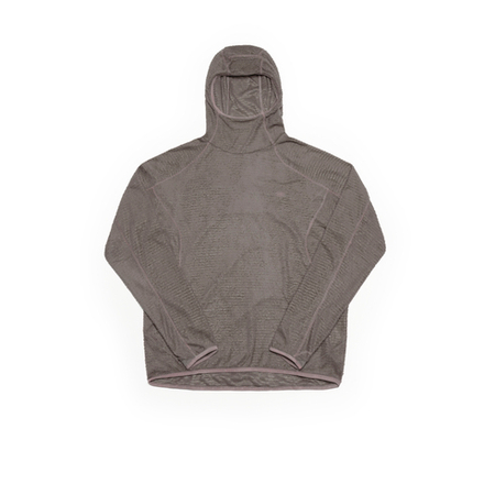 Худи Nothomme Blue Monte Lightweight Hooded Fleece Shirt "Rock Gray"