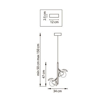 Подвесной светильник 2*G9 799027 черный/белый Ceramo BW Lightstar