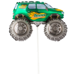 Шар Фольгированный Внедорожник зеленый (Зеленый)